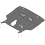 Защита картера SWM G01F 2023- | двигатель + КПП, 2 мм, сталь | MOTODOR | 75101