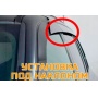 Дефлекторы Тойота Секвойя 3 2022+ | премиум, плоские, 2D