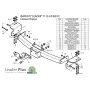 Фаркоп TOYOTA LAND CRUISER PRADO 120 2002-2009 | шар F - кованый | Лидер Плюс | T113-F
