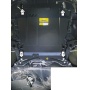 Защита картера Citroen C-Crosser 2007-2012 | двигатель + КПП, 2 мм, сталь | MOTODOR | 01324