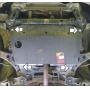 Защита картера Toyota Estima 2000-2006 | двигатель + КПП, 2 мм, сталь | MOTODOR | 02508