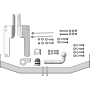 Фаркоп Toyota Land Cruiser Prado 150 2014-2017 | шар A - оцинкованный, нагрузка 75/1500 | MOTODOR | 92509-A