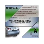 Фаркоп VOLKSWAGEN JETTA 5 2005-2011 | шар A | Лидер Плюс | V105-A