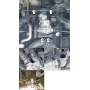 Защита картера Volkswagen Transporter/Caravelle T5 2003-2009 | задний дифференциал, 2 мм, сталь | MOTODOR | 02725