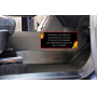Накладки на ковролин центрального тоннеля для Haval H3 2024+ | 2 штуки