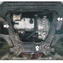 Защита картера Ford Mondeo IV 2010-2015 | двигатель + КПП, 2 мм, сталь | MOTODOR | 00737