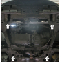 Защита картера Citroen C5 2008-2010 | двигатель + КПП, 2 мм, сталь | MOTODOR | 00411