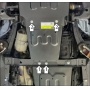 Защита картера Jac T6 2019- | КПП, 2 мм, сталь | MOTODOR | 78310