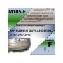 Фаркоп MITSUBISHI OUTLANDER XL 2007-2012 | шар F - кованый | Лидер Плюс | M105-F