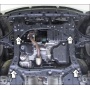 Защита картера Toyota IQ 2009-2016 | двигатель + КПП, 2 мм, сталь | MOTODOR | 02548