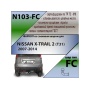 Фаркоп NISSAN X-TRAIL 2 (T31) 2007-2014 | шар FC | Лидер Плюс | N103-FC