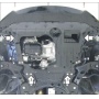 Защита картера Toyota RAV 4 2010-2013 | двигатель + КПП, 2 мм, сталь | MOTODOR | 02552