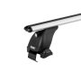 Багажник на крышу Belgee S50 | за дверной проем | LUX БК-3