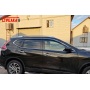 Дефлекторы Nissan X-Trail 3 (T32) 2014-2023 | премиум, плоские, 2D