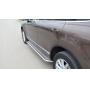 Пороги подножки Volkswagen Touareg 2 2010-2018 | алюминиевые или нержавеющие