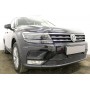 Защита радиатора для Volkswagen Tiguan 2017-2020 дорестайл | Премиум