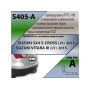 Фаркоп SUZUKI VITARA 2015- | шар A | Лидер Плюс | S405-A