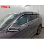 Дефлекторы Соуист С07 2024+ | с хром молдингом, из 6 частей, премиум, плоские, 2D,