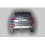 Фаркоп HYUNDAI SANTA FE 4 (TM) 2018-2020 дорестайл | шар E - под квадрат - быстросъемный | Лидер Плюс | H230-E