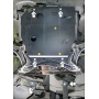 Защита картера Dodge Caliber 2006-2011 | двигатель + КПП, 2 мм, сталь | MOTODOR | 72901