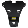 Защита картера Nissan X-Trail 2007-2010 | задний бампер, 2 мм, сталь | MOTODOR | 01440