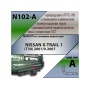 Фаркоп NISSAN X-TRAIL 1 (T30) 2001-2007 | шар A | Лидер Плюс | N102-A