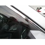 Оригинальные дефлекторы окон для Toyota Highlander «2014+» с полосой из нержавеющей стали.