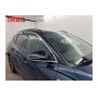 Дефлекторы Хендай Туссан 4 2020+ короткая база | с хром молдингом, из 6 частей, премиум, плоские, 2D
