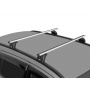 Багажник на крышу Subaru Forester 2 2002-2008 | в штатные места на низких рейлингах | LUX БК-2