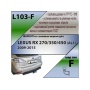 Фаркоп LEXUS RX 3 270/350/450 (AL1) 2009-2015 | шар F - кованый | Лидер Плюс | L103-F