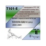 Фаркоп TOYOTA RAV 4 (XA20) 2000-2005 | шар E - под квадрат - быстросъемный | Лидер Плюс | T101-E