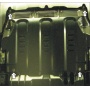 Защита картера Mitsubishi Pajero Sport II 2008-2011 | радиатор, 3 мм, сталь | MOTODOR | 11315
