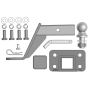 Фаркоп Haval H9 2024- | шар E - быстросъемный под квадрат, нагрузка 75/2000 | MOTODOR | 93115-E
