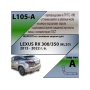 Фаркоп LEXUS RX 300/350 (AL20) 2015-2022 | шар A | Лидер Плюс | L105-A