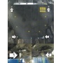 Защита картера Honda CR-V II 2001-2004 | двигатель + КПП, 2 мм, сталь | MOTODOR | 00824