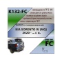 Фаркоп KIA SORENTO 4 (MQ) 2020- | шар FC | Лидер Плюс | K132-FC