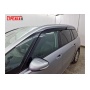 Дефлекторы Citroen C4 Picasso 2 2014-2018 | из 6 частей, премиум, плоские, 2D