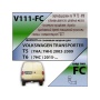 Фаркоп VOLKSWAGEN TRANSPORTER T5 2003-2015 | шар FC | Лидер Плюс | V111-FC