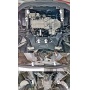 Защита картера Dongfeng K32 2023- | двигатель + КПП, 2 мм, сталь | MOTODOR | 78612