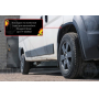 Накладки на колесные арки Peugeot Boxer (250) 2007-2014 | шагрень