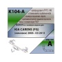 Фаркоп KIA CARENS (FG) 2006-2013 | шар A | Лидер Плюс | K104-A