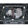 Защита картера Honda Civic VIII 2005-2012 | двигатель + КПП, 2 мм, сталь | MOTODOR | 00812