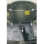 Защита картера Toyota Yaris 2005-2009 | двигатель + КПП, 2 мм, сталь | MOTODOR | 02527