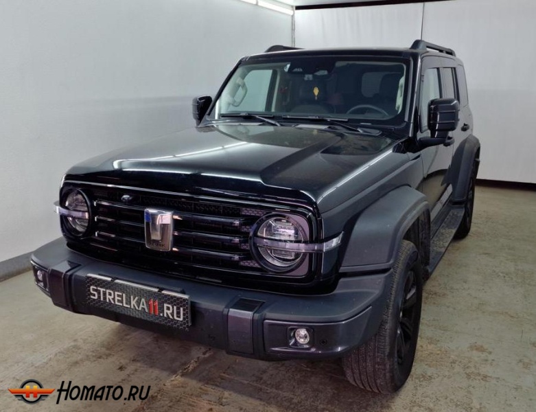 Накладки на фары для Танк 300 | 2 штуки, кольца