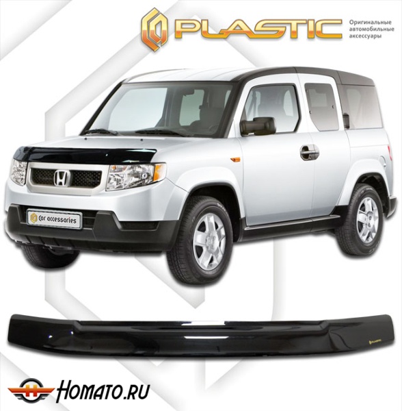 Дефлектор капота Honda Element 2008-2010 | черный