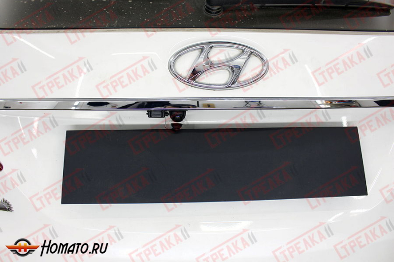 Защита задней камеры HYUNDAI GRAND SANTA FE 2016-2018 рестайлинг