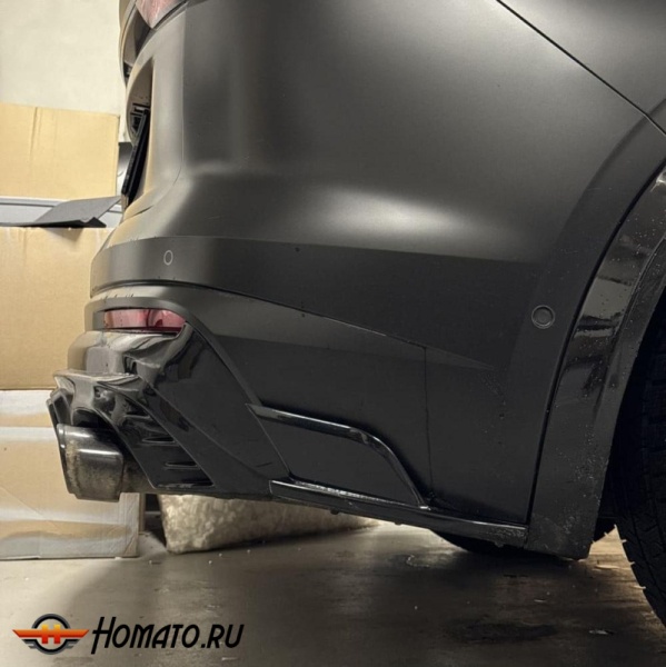 Элероны на низ заднего бампера для Geely Monjaro 2023+ | Character