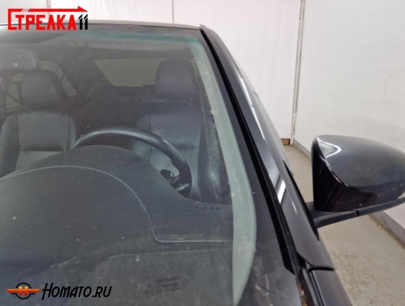 Премиум водостоки дефлекторы лобового стекла Toyota Camry 50 2012-2018