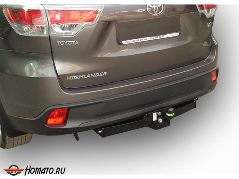Фаркоп TOYOTA HIGHLANDER 3 (XU50) 2013-2020 | шар F - кованый | Лидер Плюс | T120-F