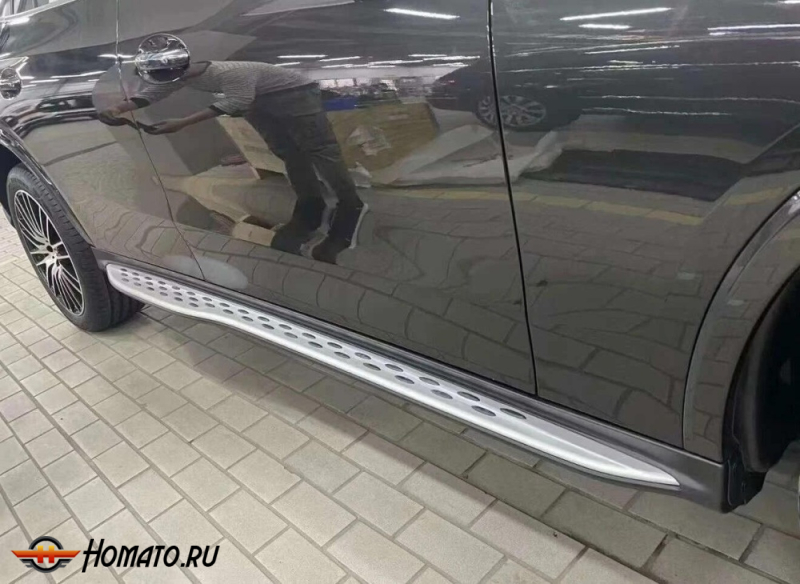 Пороги OEM для Mercedes GLC Coupe (C254) 2023+
